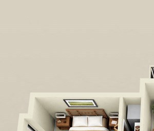Two Bedroom Floorplan Two Bedroom, 1,200 Sq.Ft Floorplan at Franklin River Apartments, Southfield, MI